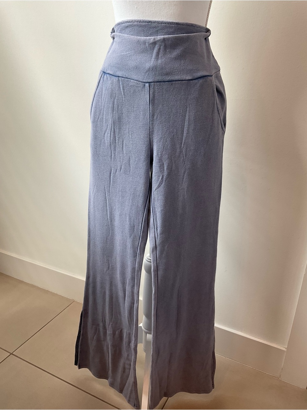 VENUS Dusty Lavender Wide-Leg Lounge Pants